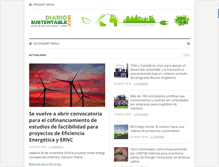 Tablet Screenshot of diariosustentable.com